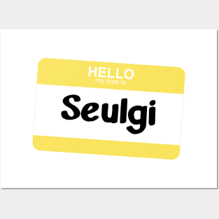 My Bias is Seulgi Posters and Art